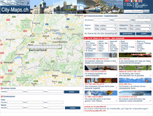 Tablet Screenshot of city-maps.ch